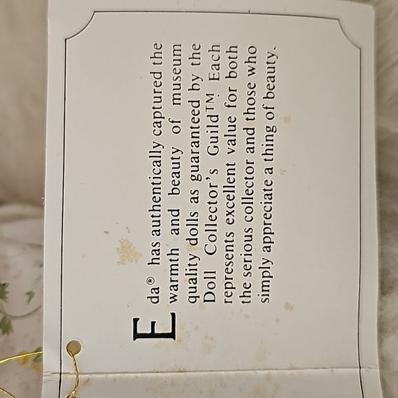 Original tags Seymour Mann musical animated turning music box doll Collector - Picture 11 of 12